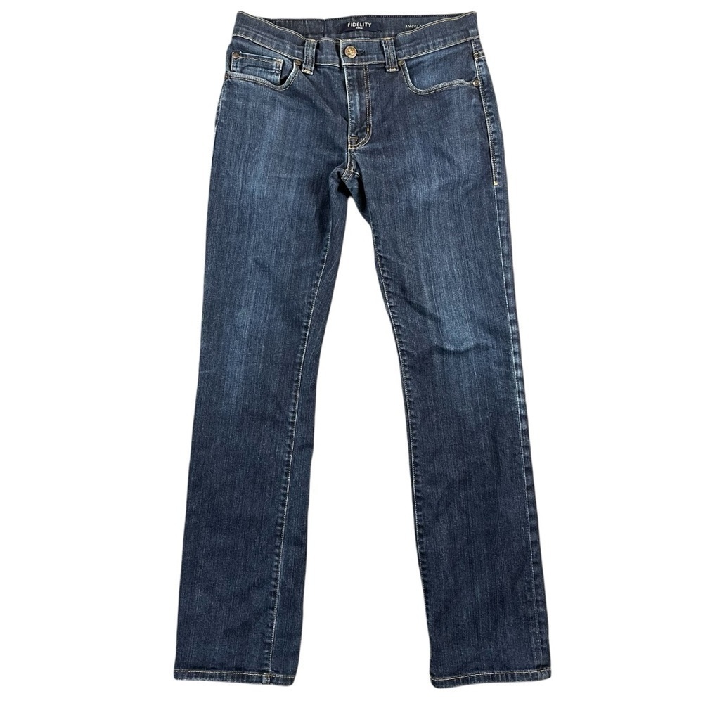 Fidelity Denim Men's Impala Town Rinse Straight Leg Jeans Size 31x31